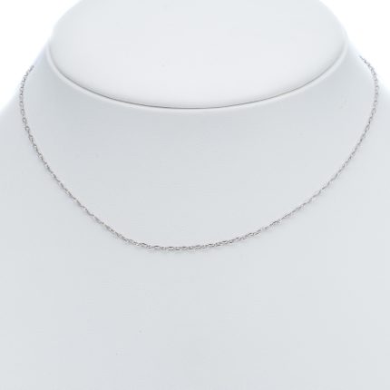 14k noi feherarany anker nyaklanc 84570