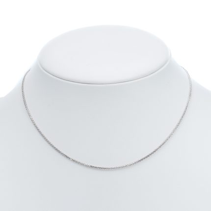 14k noi feherarany spiga nyaklanc 84566