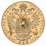 osztrák magyar monarchia 4 dukát utánveret (13,77 g), 1915 zemef