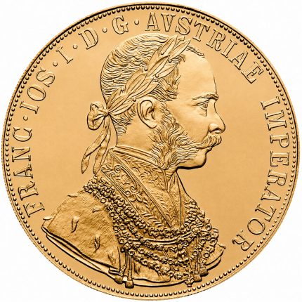 osztrák magyar monarchia 4 dukát utánveret (13,77 g), 1915 zemef 2