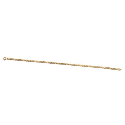 14k ferfi arany anker karlanc 21 cm