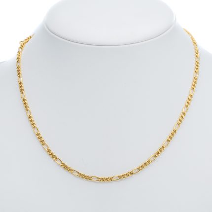 14k ferfi arany figaro 3 1 nyaklanc 50 cm 85048