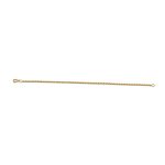 14k noi arany csavart karlanc 18 cm