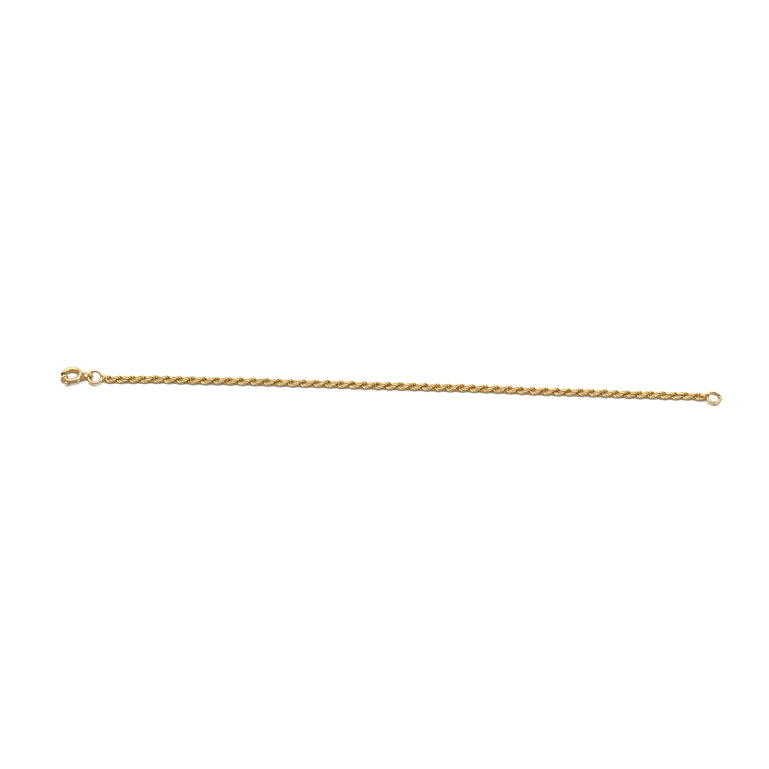 14k noi arany csavart karlanc 18 cm 14k noi arany csavart karlanc 18 cm