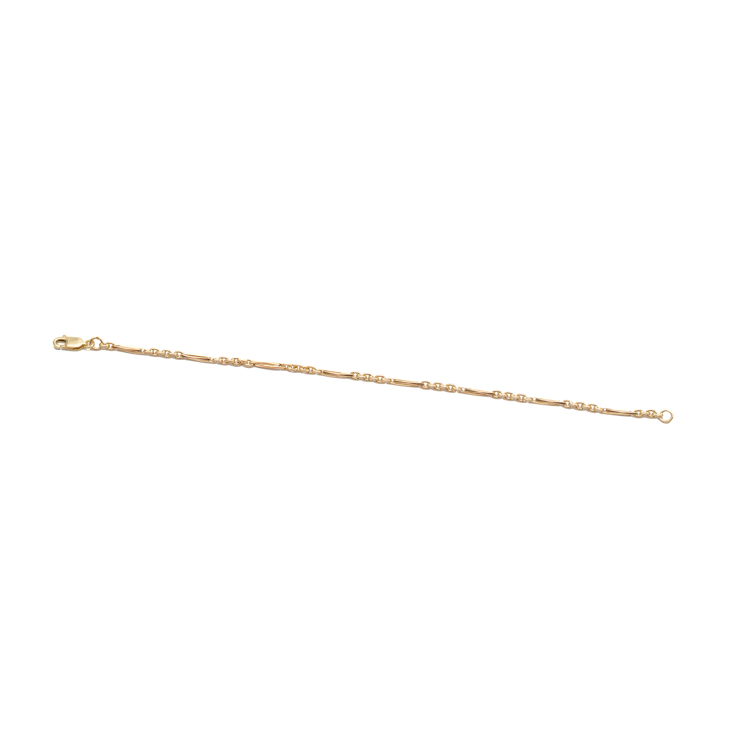 14k noi arany figaro mintas karlanc 16 cm 14k noi arany figaro mintas karlanc 16 cm