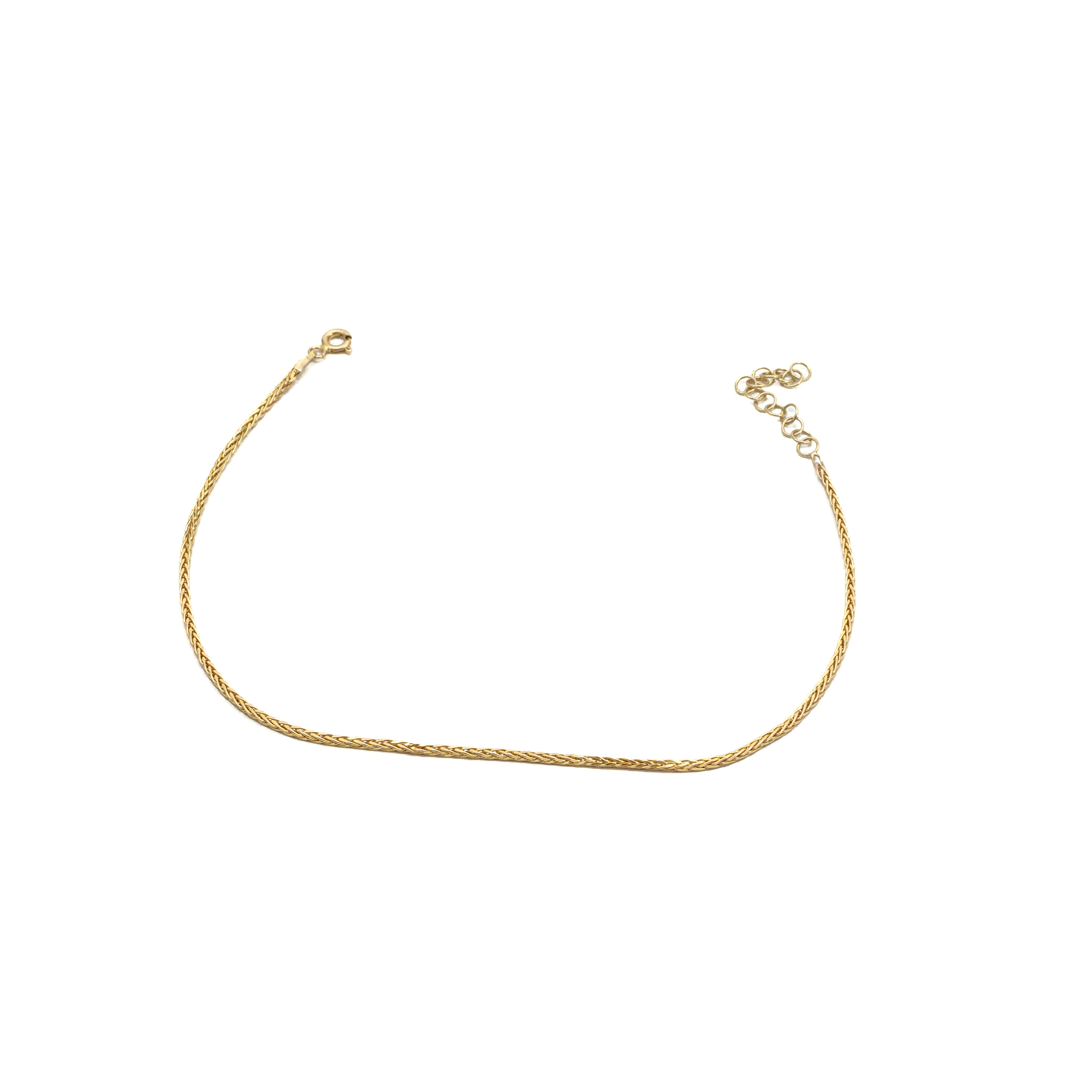 14k noi arany fonott karlanc 27 cm 14k noi arany fonott karlanc 27 cm