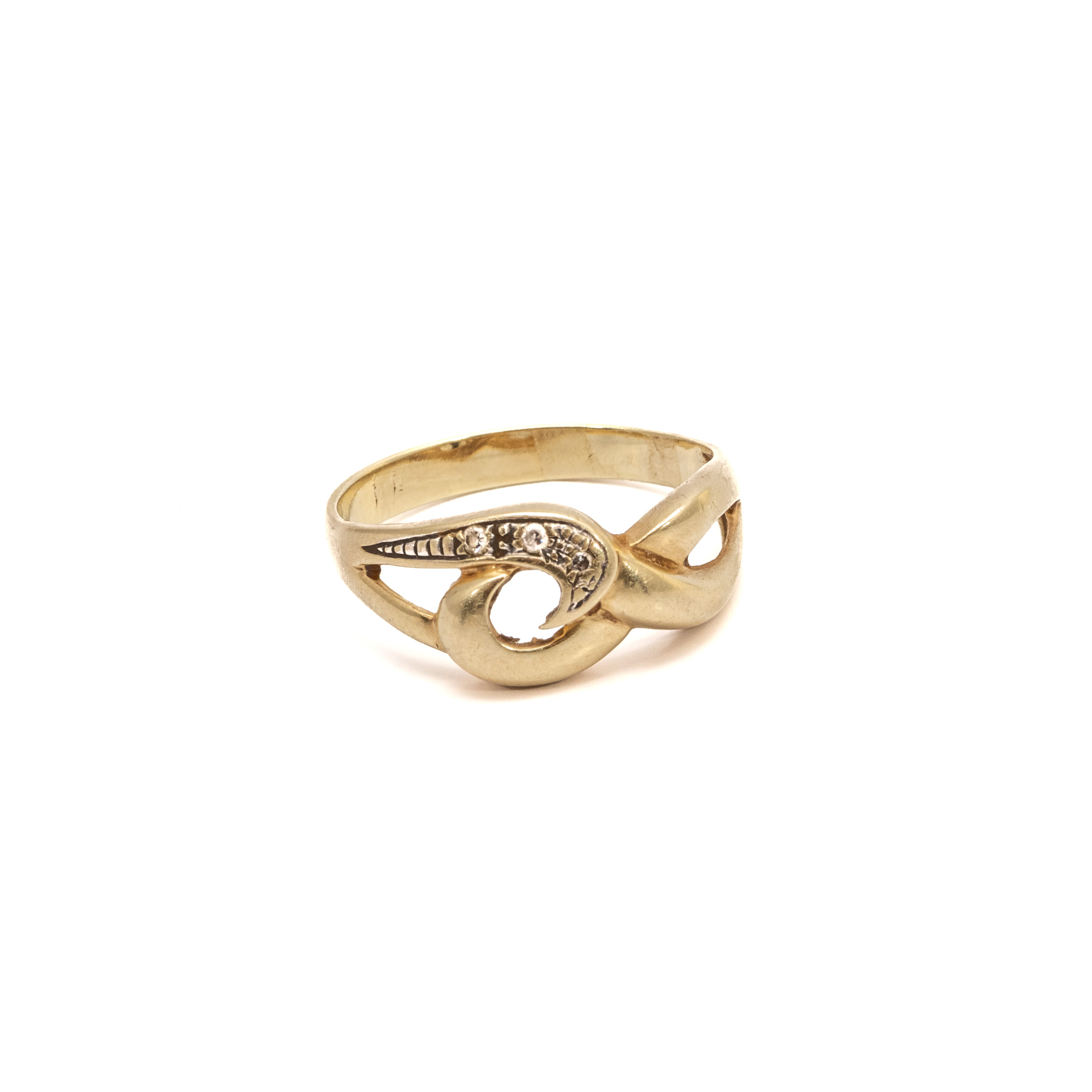 14k noi arany gyuru spiral formaval 85050 14k noi arany gyuru spiral formaval 85050