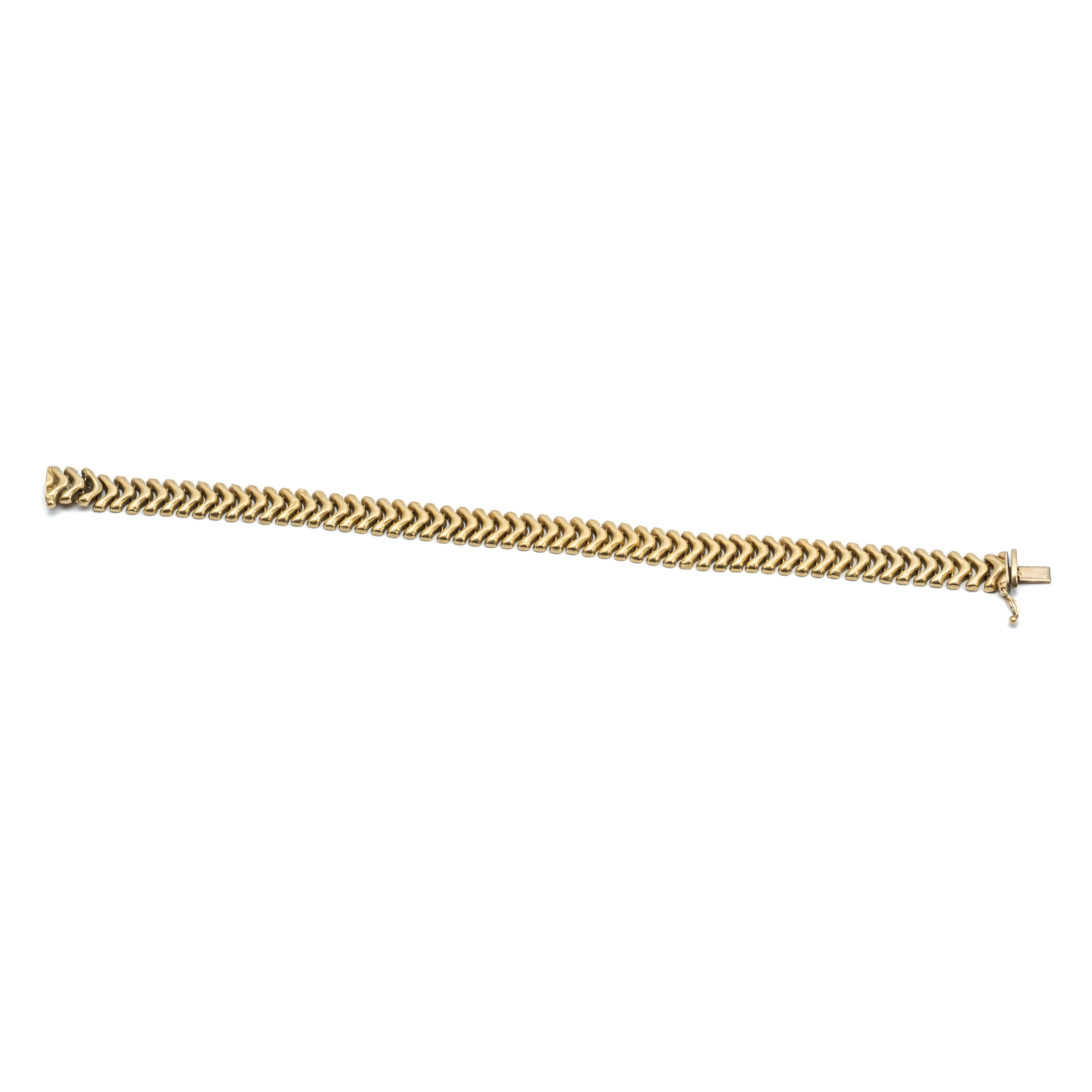 14k noi arany halszalka mintas karlanc 21 cm 14k noi arany halszalka mintas karlanc 21 cm