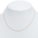 14k noi arany hengeres kigyo nyaklanc 45 cm 84982
