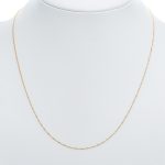 14k noi arany hengeres kigyo nyaklanc 55 cm 85043