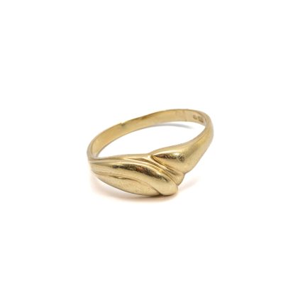 14k noi arany hullam mintas gyuru 85267