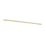 14k noi arany hullamos attort mintas karlanc 17 cm