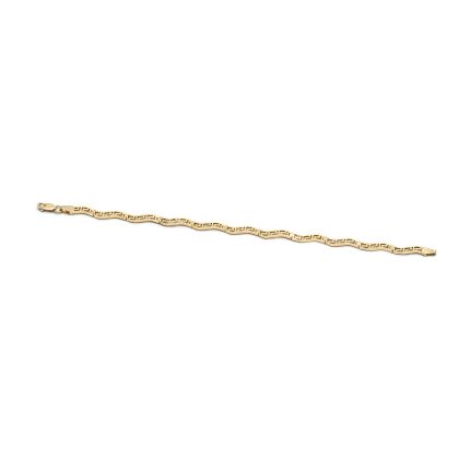14k noi arany hullamos attort mintas karlanc 17 cm