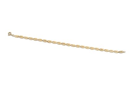 14k noi arany levelmintas karlanc 19 cm