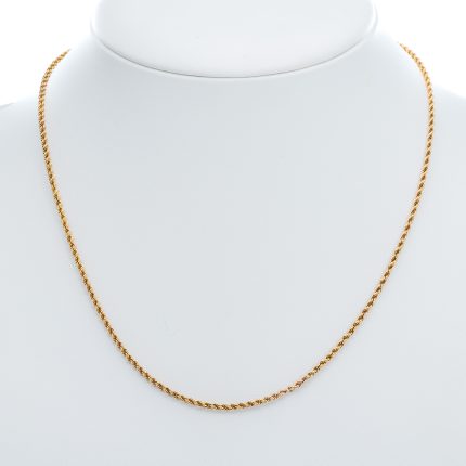 14k noi arany rozsa nyaklanc 50 cm 85065