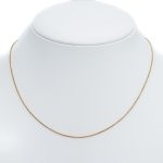 14k noi arany szogletes kigyo nyaklanc 50 cm 85016