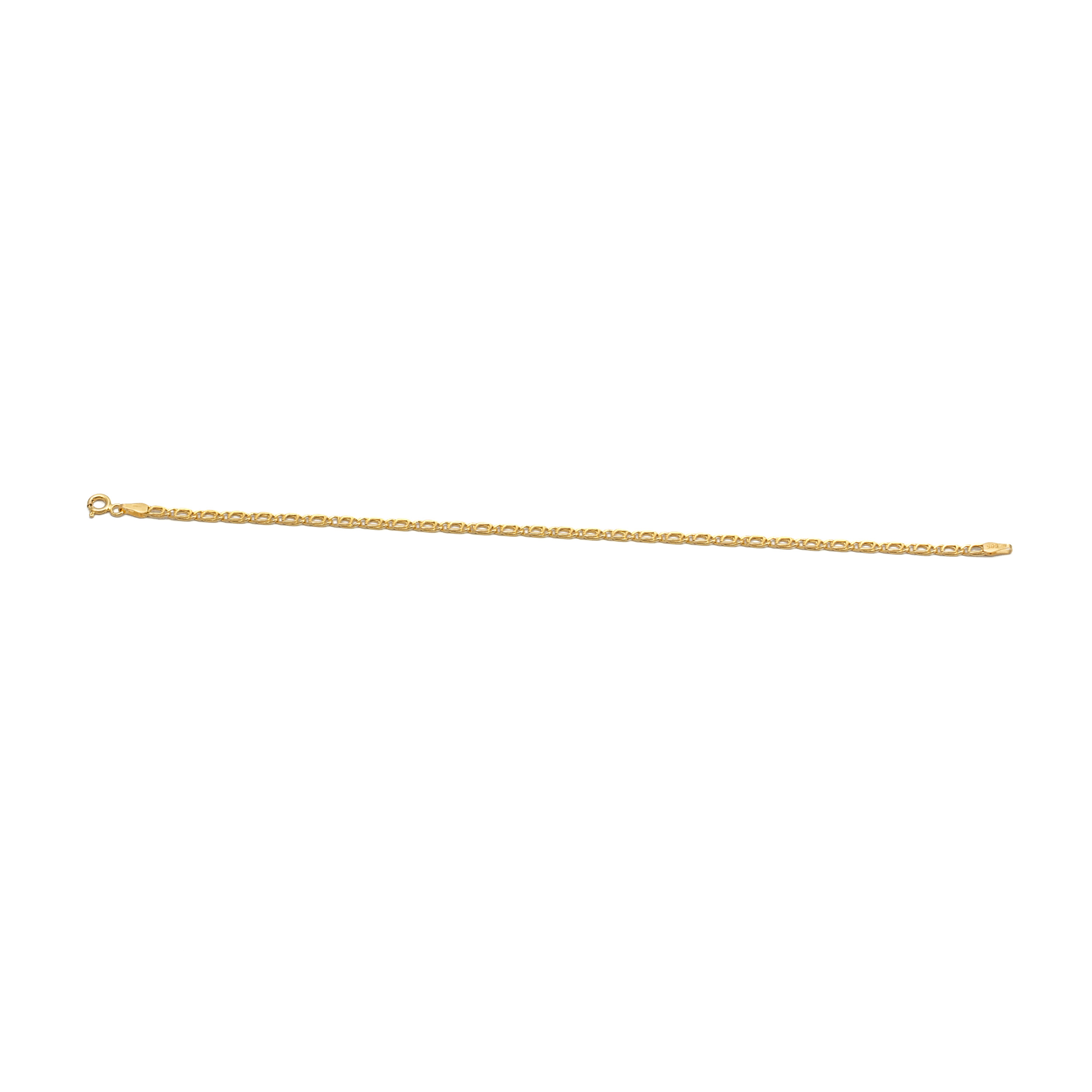14k noi arany vekony mariner karlanc 19 cm 14k noi arany vekony mariner karlanc 19 cm