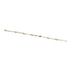 14k noi bicolor arany levelmintas karlanc 18 cm