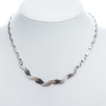 14k noi feher arany waless nyaklanc 45 cm 85096