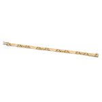 14k ferfi arany gyemantvesett csikos karlanc 85833