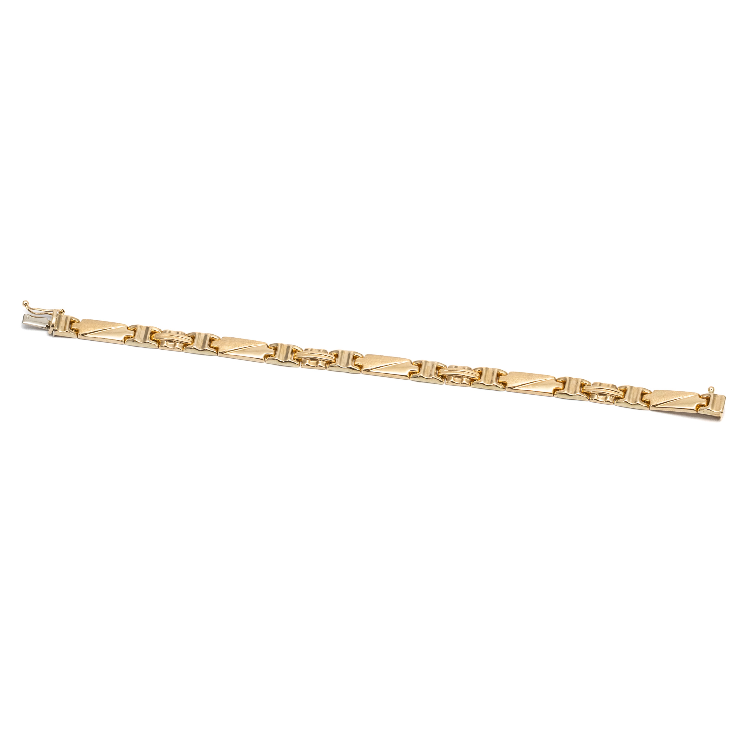 14k ferfi arany gyemantvesett csikos karlanc 85833 14k ferfi arany gyemantvesett csikos karlanc 85833