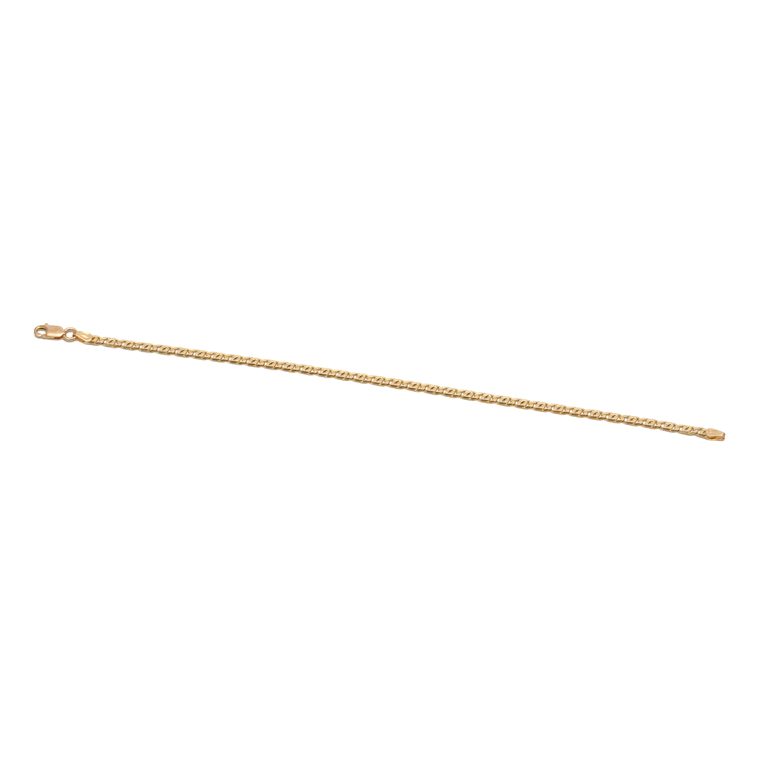 14k ferfi arany lapos szemes karlanc 85826 14k ferfi arany lapos szemes karlanc 85826