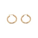 14k noi arany csavart karika fulbevalo 85796