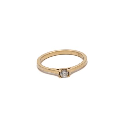 14k noi arany gyuru cirkonia kovel 85705