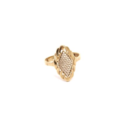 14k noi arany mandula alaku koves gyuru 85797