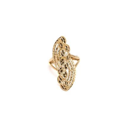 14k noi arany mandula alaku mintas gyuru 85798