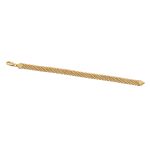 14k noi arany mesh karkoto sziv zaroelemmel 85738