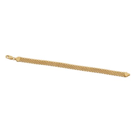 14k noi arany mesh karkoto sziv zaroelemmel 85738