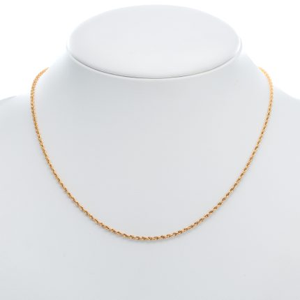 14k noi arany sodrott nyaklanc 85671