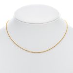 14k noi arany sodrott nyaklanc 85746
