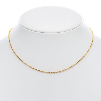14k noi arany sodrott nyaklanc 85746