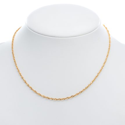 14k noi arany sodrott nyaklanc 85814