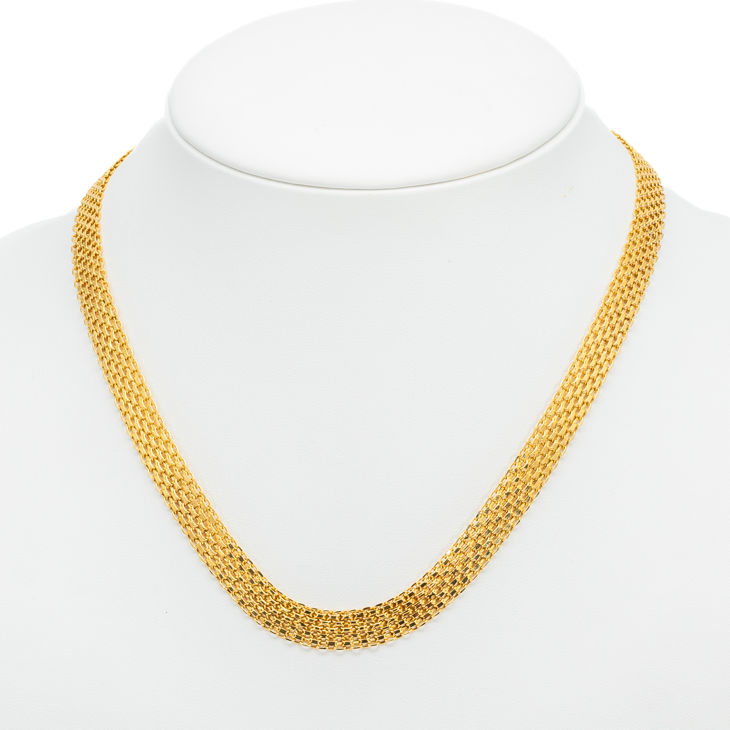 14k noi arany szeles mesh nyaklanc 85739 14k noi arany szeles mesh nyaklanc 85739