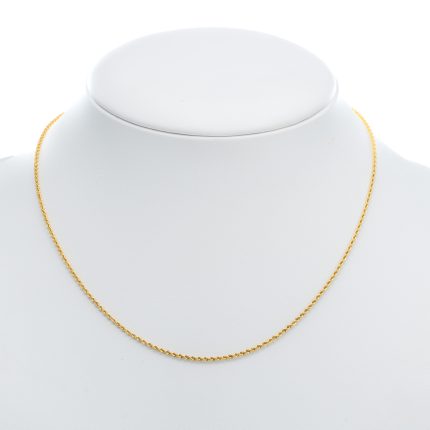 14k noi arany vekony sodrott nyaklanc 85767