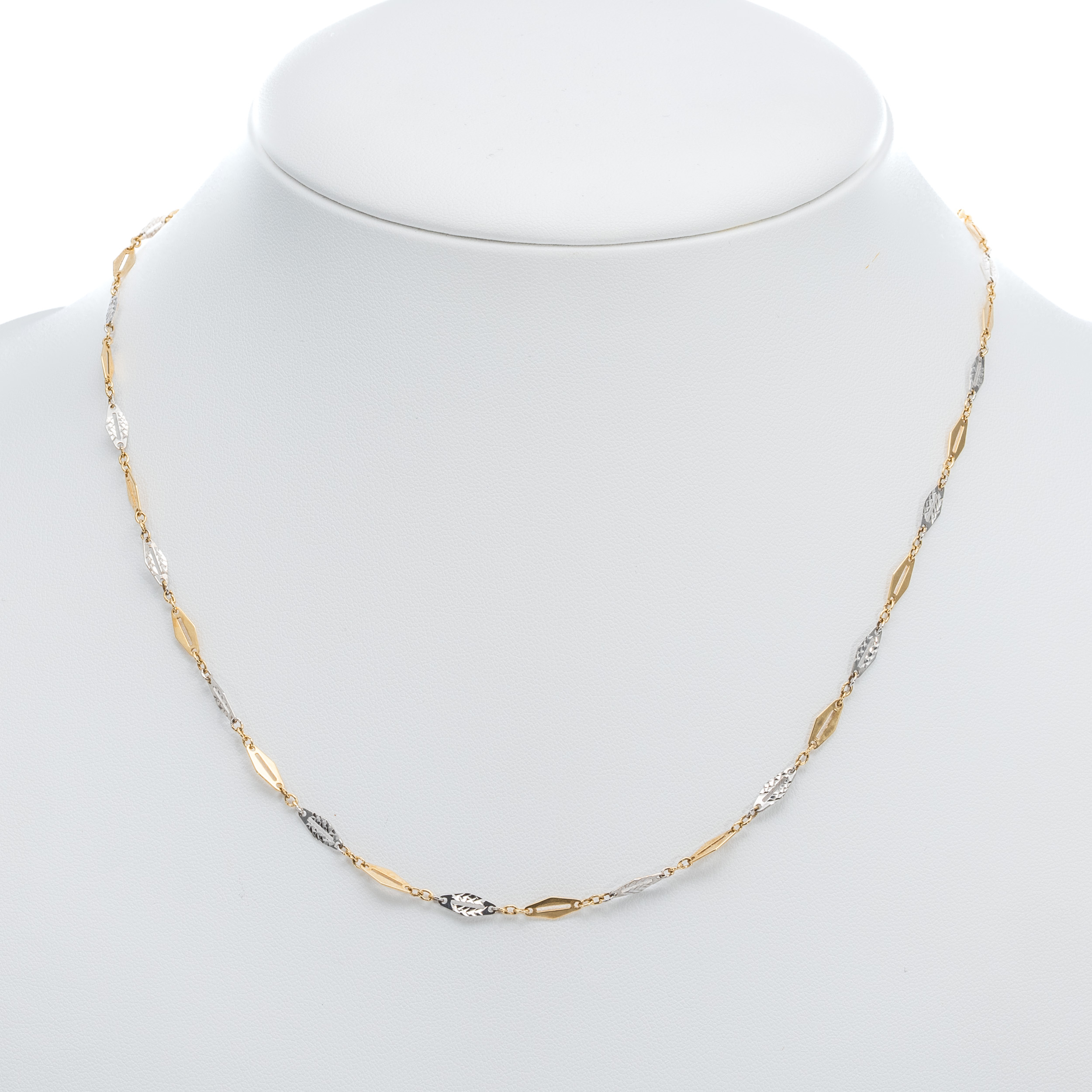 14k noi bicolor arany bizanci mintas nyaklanc 85720 14k noi bicolor arany bizanci mintas nyaklanc 85720