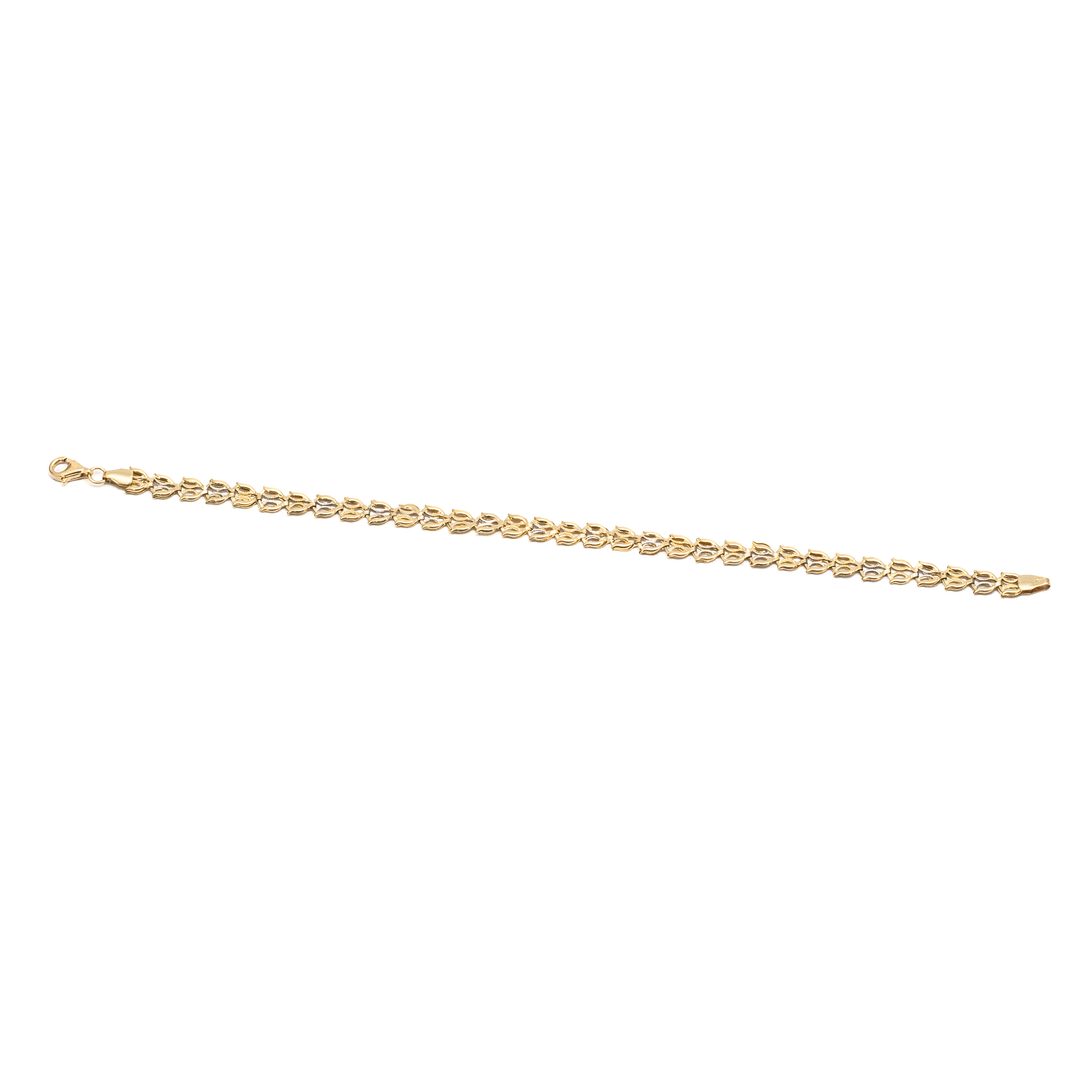 14k noi bicolor arany rugy szemes karkoto 85824 14k noi bicolor arany rugy szemes karkoto 85824