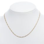 14k noi bicolor arany vekony nyaklanc 85823